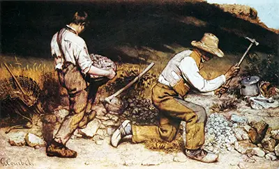 Die Steinklopfer Gustave Courbet